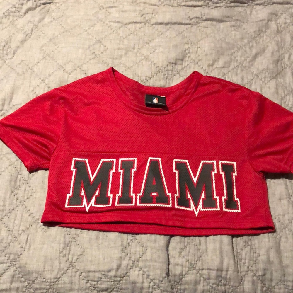 Miami Heat crop top